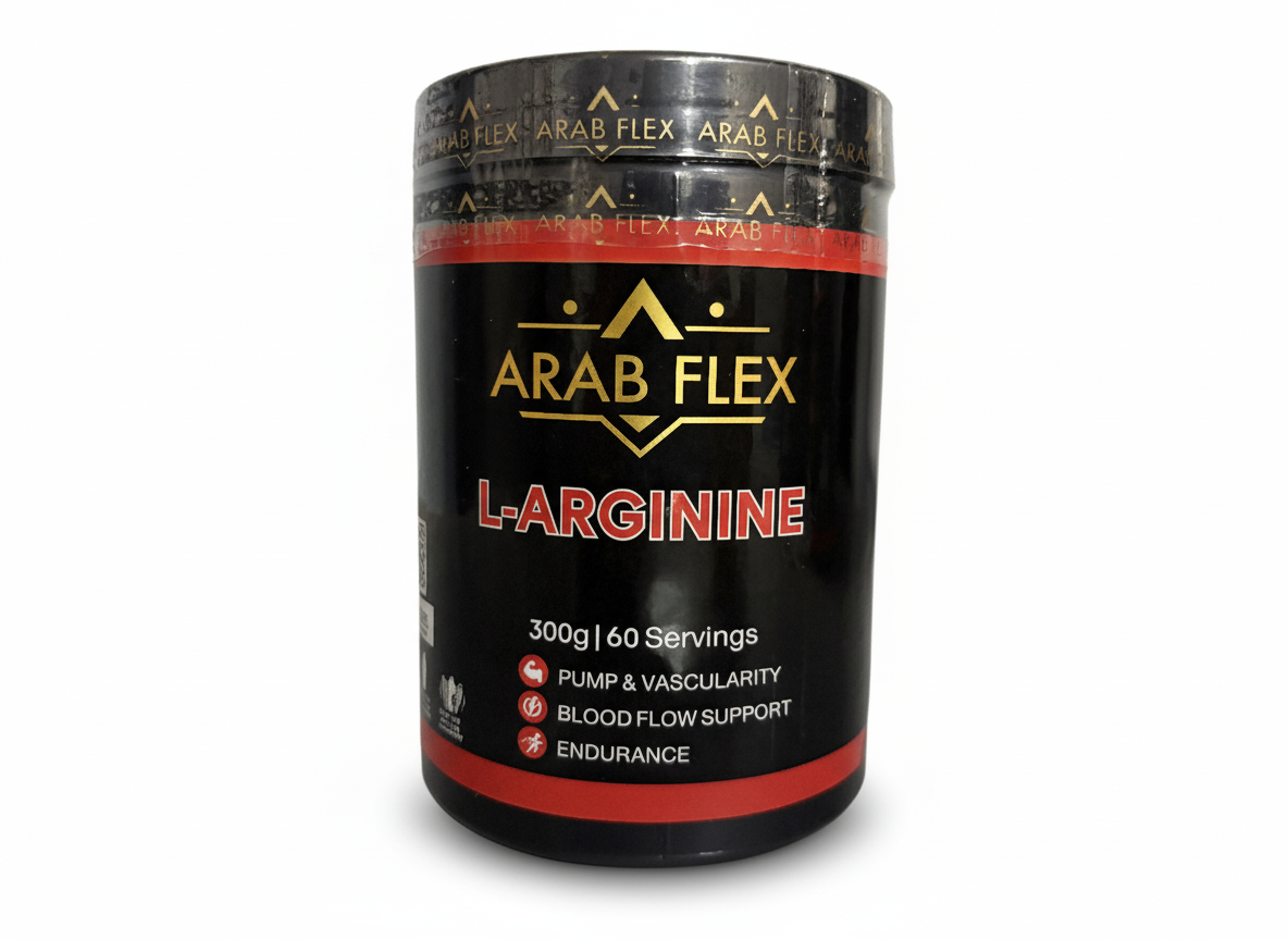 Arginine 300g – Arab Flex | Blood Flow, Pump & Performance Arginine 300g – Arab Flex | Blood Flow, Pump & Performance