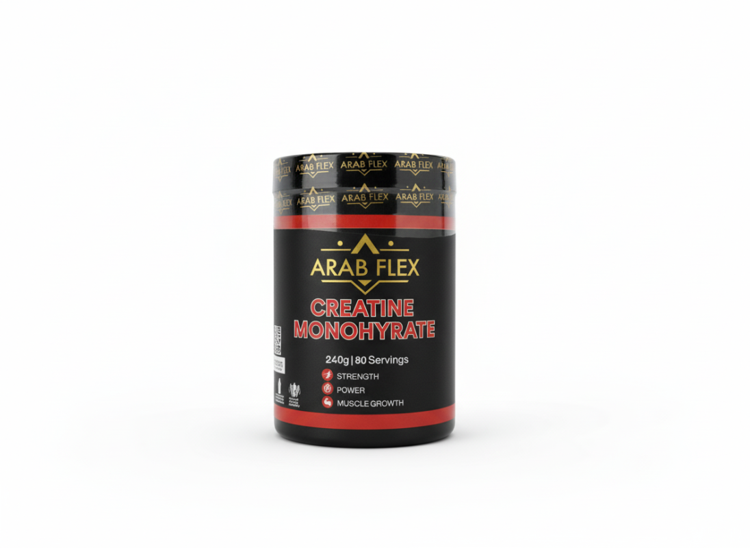 Creatine Monohydrate 280g – Arab Flex | Pure Performance & Muscle Support