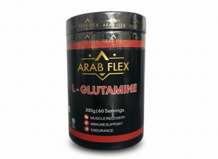 Glutamine 300g – Arab Flex | Muscle Recovery & Immunity Support