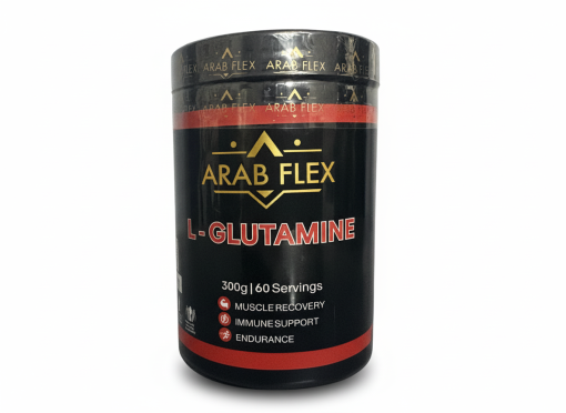 Glutamine 300g – Arab Flex | Muscle Recovery & Immunity Support