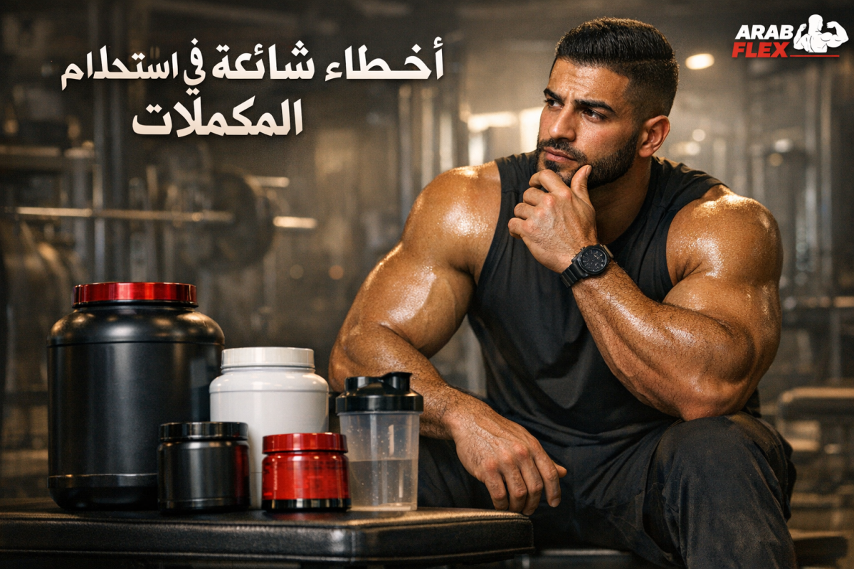 أخطاء استخدام المكملات الشائعة اللي بتضيع فلوسك ونتيجتك