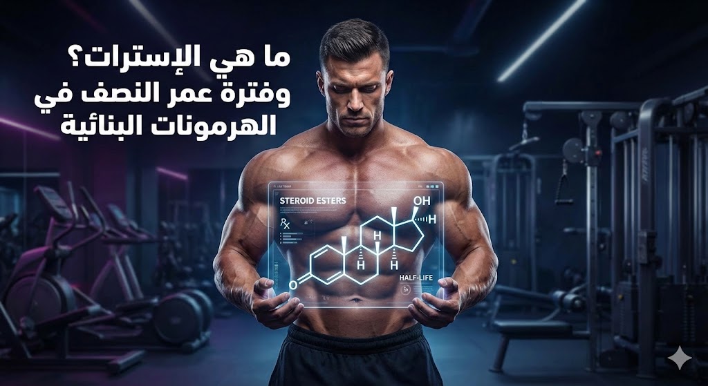 ما هي الإسترات؟ شرح عمر النصف في الهرمونات البنائية