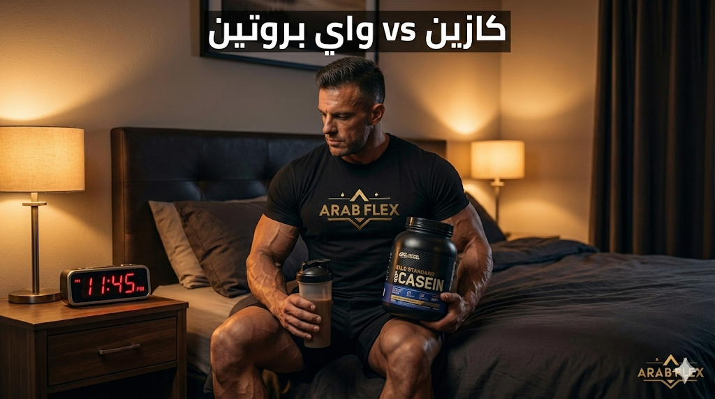 كازين بروتين مقابل واي بروتين: الفرق والاستخدام الأمثل لكل نوع - عرب فليكس Arab Flex