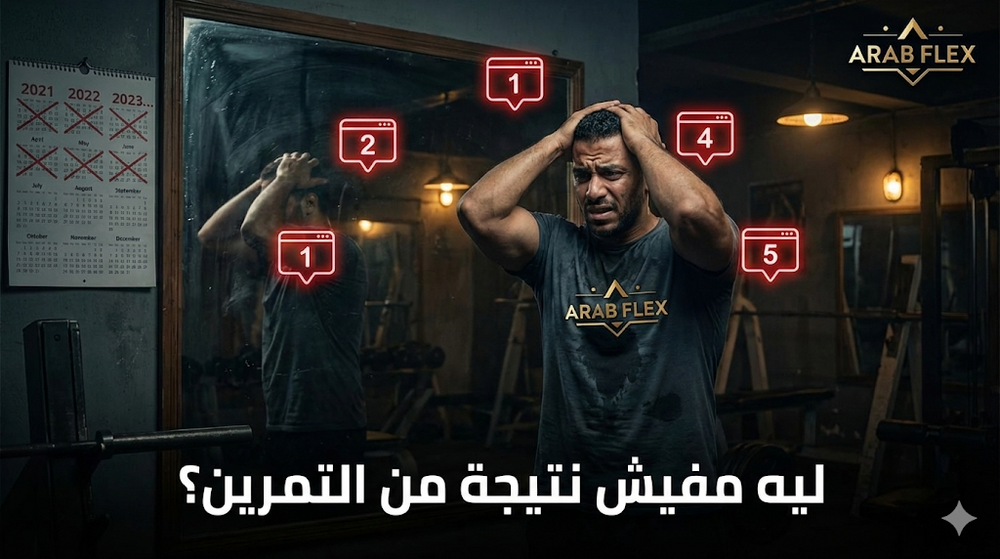 5 أخطاء شائعة في الجيم بتمنعك من بناء العضلات - بتتمرن من سنين ومفيش نتيجة