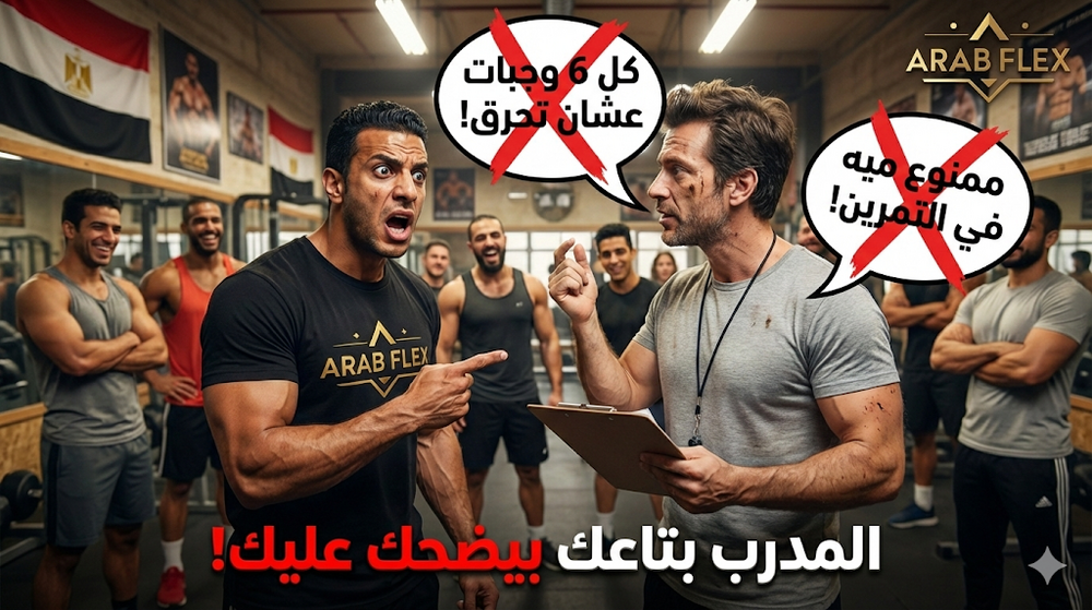 10 نصائح غلط بيقولها مدربين الجيم في مصر - أخطاء شائعة في التدريب والتغذية