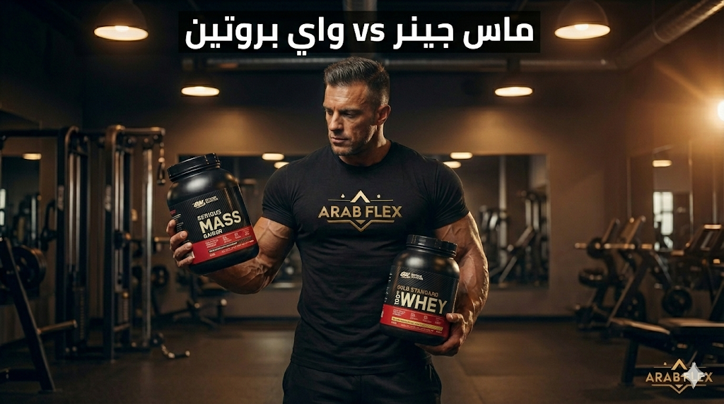 ماس جينر مقابل واي بروتين: أيهما تحتاج لزيادة الوزن والعضلات؟ - عرب فليكس Arab Flex