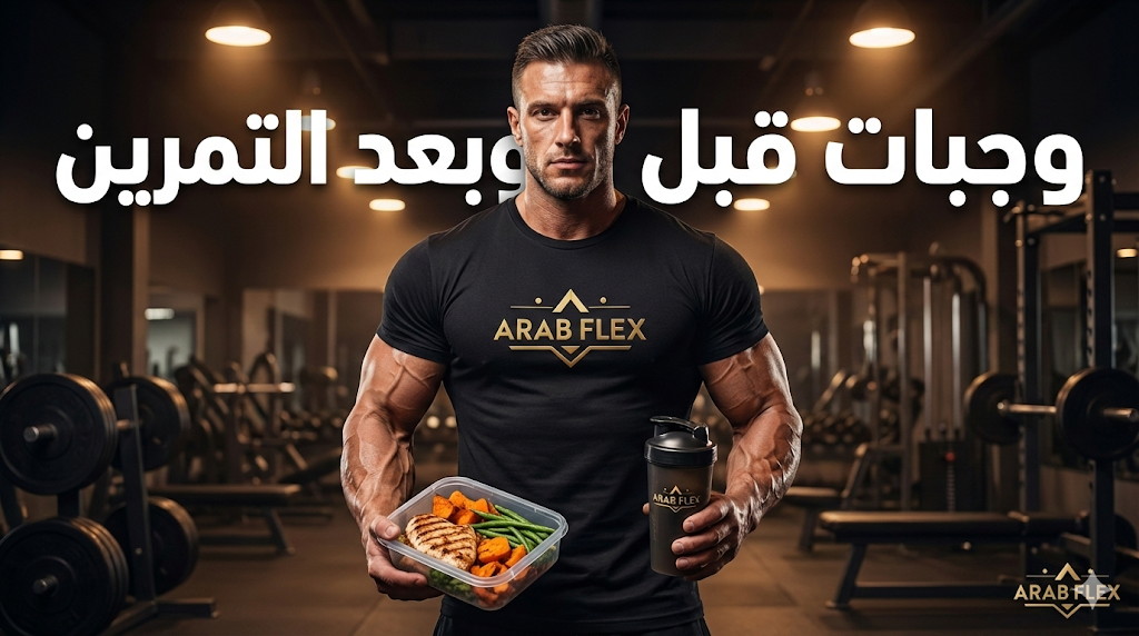 وجبات قبل وبعد التمرين: الدليل الشامل للتغذية المثالية - عرب فليكس Arab Flex