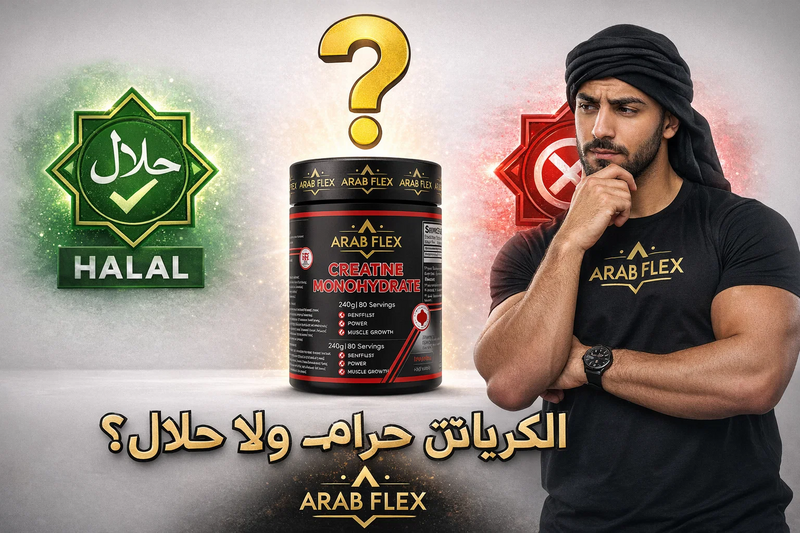حكم الكرياتين في الإسلام - هل الكرياتين حرام ولا حلال شرعاً للاعبي كمال الأجسام