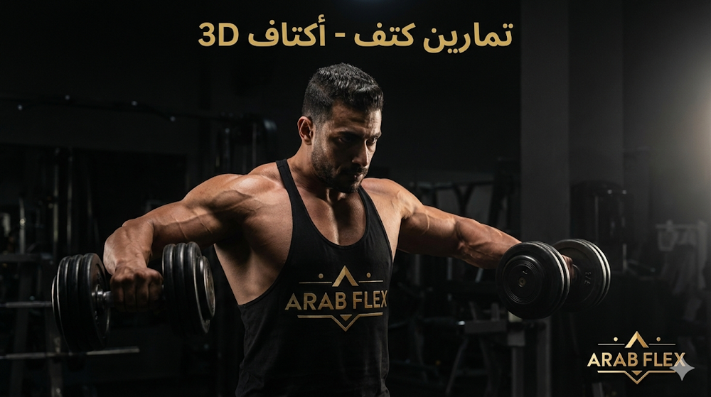 10 تمارين كتف في الجيم لبناء أكتاف 3D مستديرة - أمامي وجانبي وخلفي