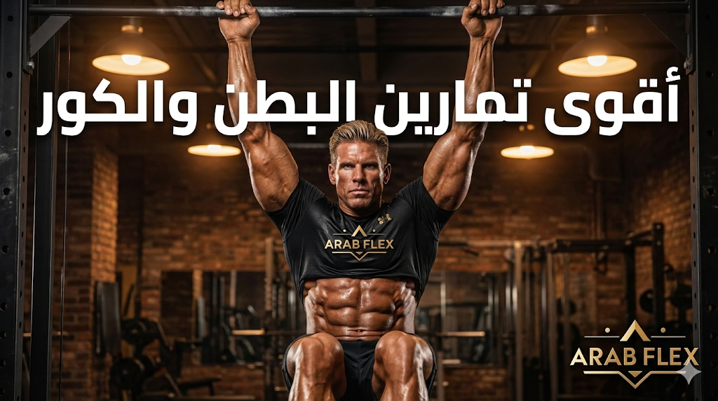 أقوى تمارين البطن والكور: الدليل الشامل لبناء سكس باك - عرب فليكس Arab Flex