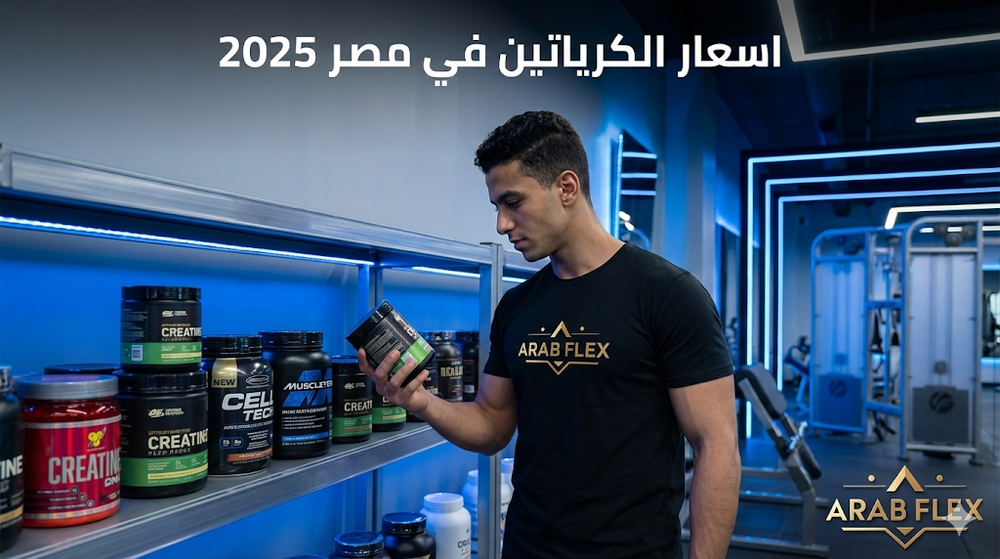 اسعار الكرياتين في مصر 2025 - جميع الأنواع والماركات مثل مسل تك وأوبتيمم وسيل تك