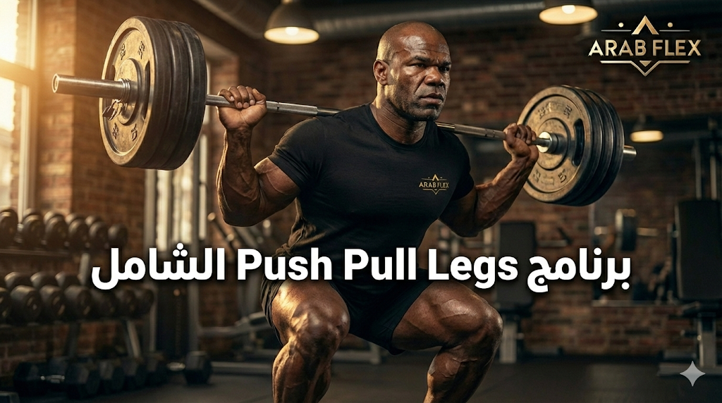 برنامج Push Pull Legs الشامل للمبتدئين والمتقدمين - عرب فليكس Arab Flex