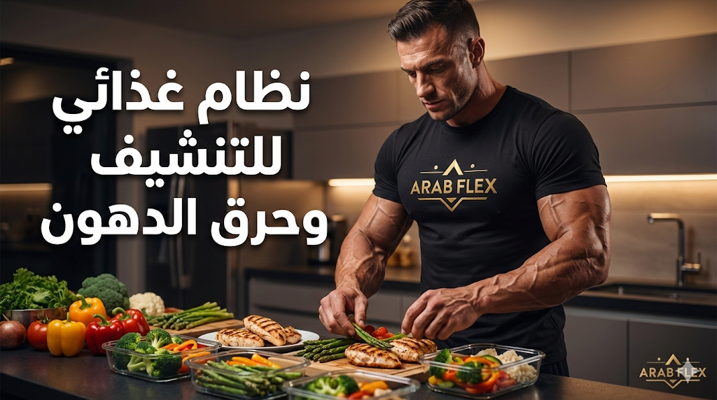 نظام غذائي للتنشيف وحرق الدهون: خطة علمية متكاملة - عرب فليكس Arab Flex