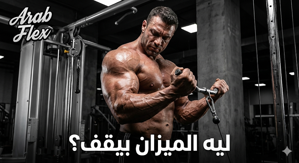 ليه الميزان بيقف رغم التمرين – الأسباب والحلول العملية