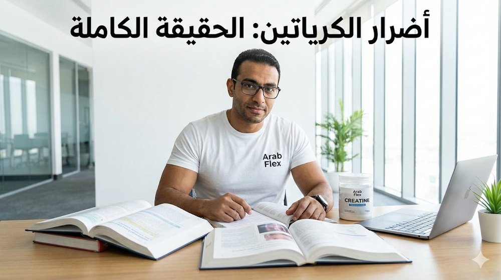 أضرار الكرياتين الحقيقية على الكلى والشعر والجسم - الحقيقة العلمية الكاملة