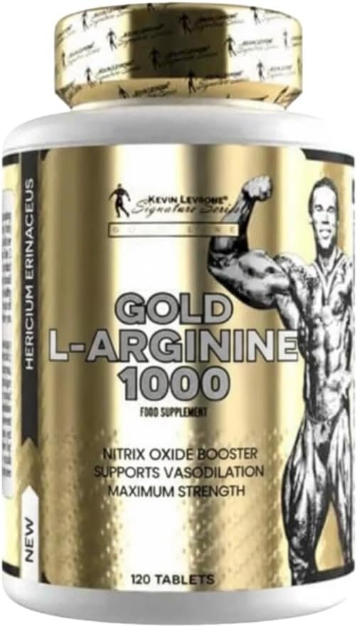 51i8w4bke0L._AC_SL1000 أل-أرجينين جولد 1000 كيفن ليفرون 120 حبة - الصورة 1