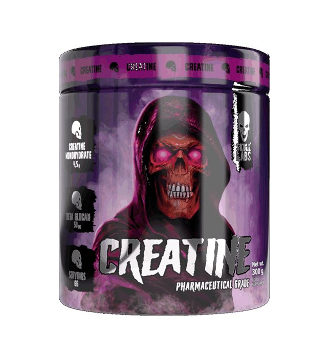 skull-labs-creatine-in-pakistan-karachi-lahore-islamabad-at-bravo-nutrition كرياتين مونوهيدرات سكل لابز 300 جرام 66 جرعة - الصورة 1